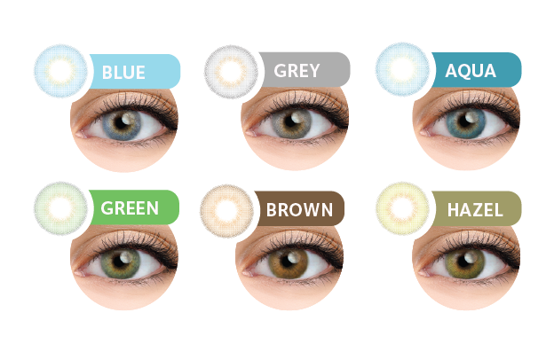 New Hue Colored Contacts